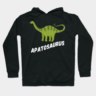 Fun Apatosaurus Dinosaur Design Hoodie